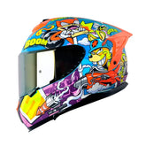Casco Shaft 610Dv Evo Warz One Azul Naranja